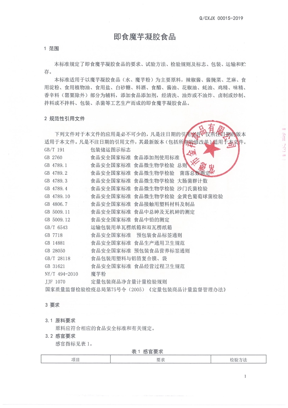 QCXJX 0001 S-2019 即食魔芋凝胶食品.pdf_第3页