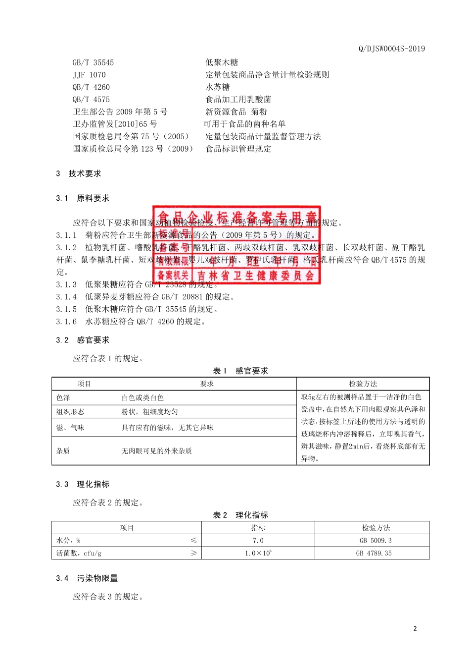 QDJSW 0004 S-2019 益生菌（固体饮料）.pdf_第3页