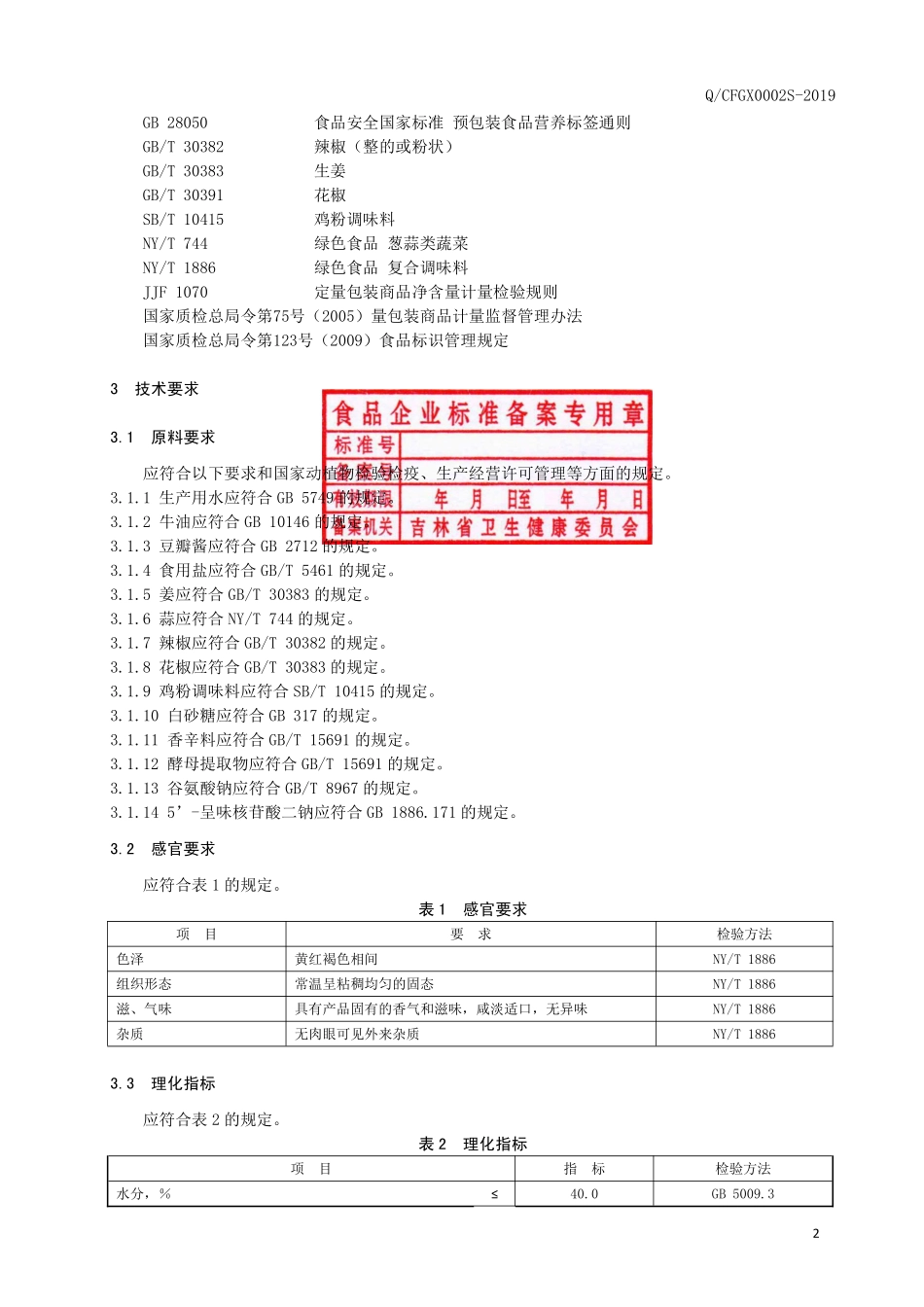 QCFGX 0002 S-2019 牛油火锅底料.pdf_第3页