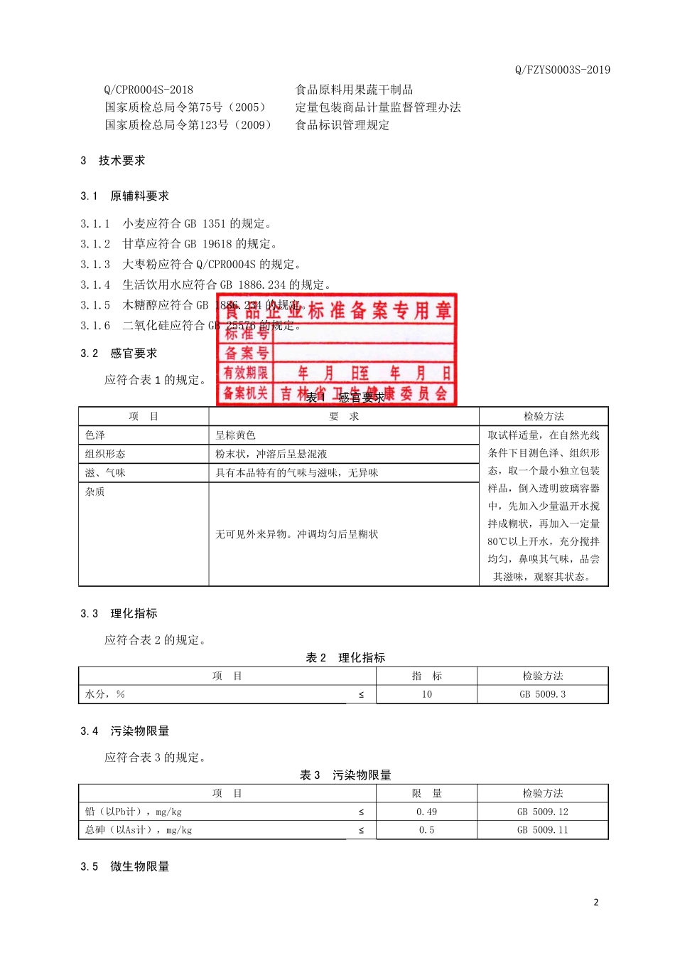 QFZYS 0003 S-2019 甘草小麦大枣糊.pdf_第3页