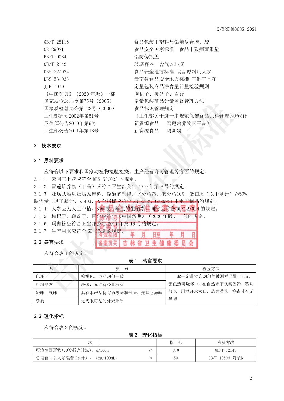 QXRKH 0063 S-2021 三七花雪莲牡蛎肽饮品.pdf_第3页