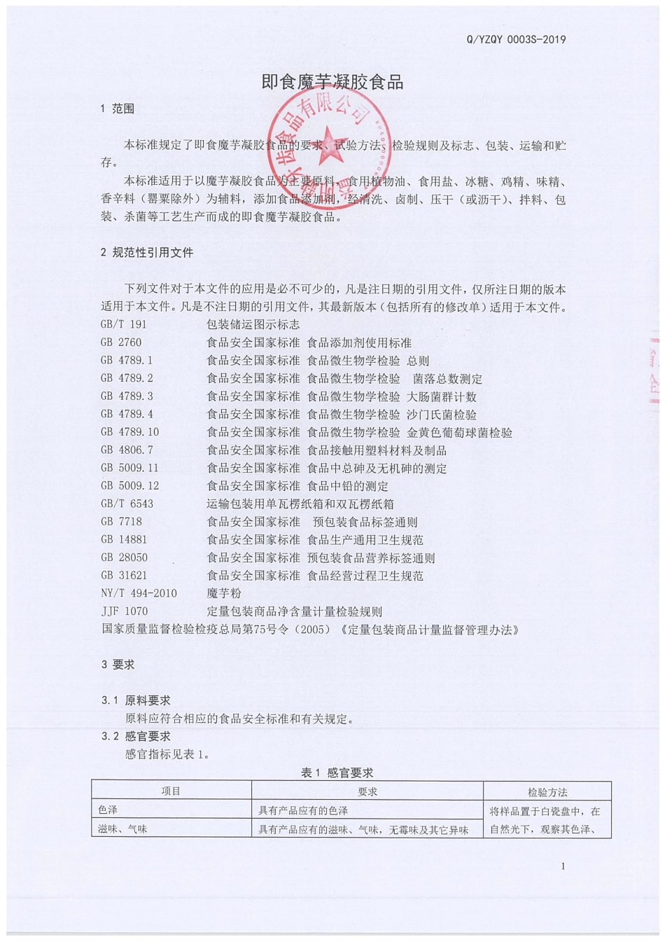 QYZQY 0003 S-2019 即食魔芋凝胶食品.pdf_第3页