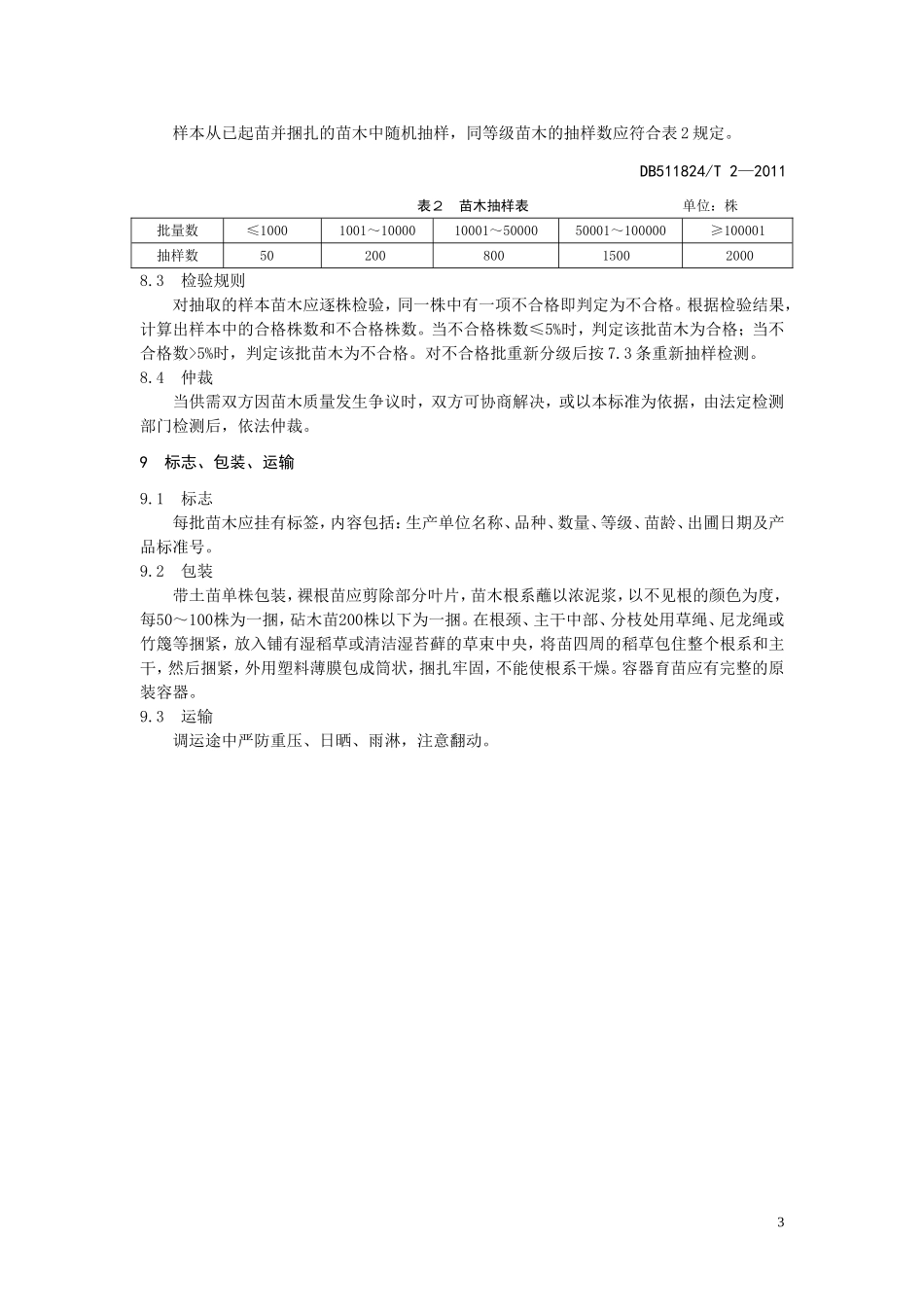 DB511824T 2-2011 黄果柑苗木标准.doc_第3页