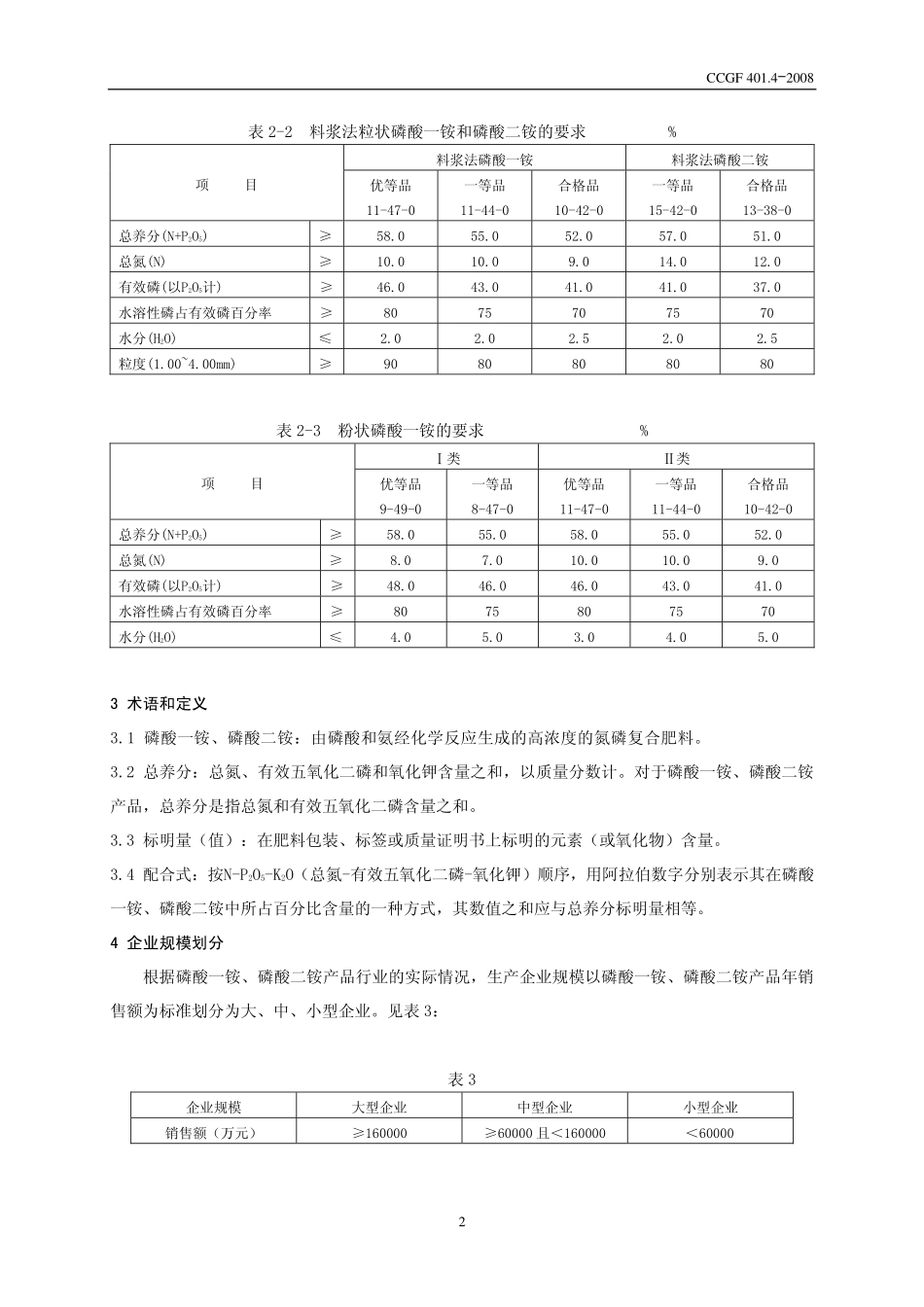 CCGF 401.4-2008 磷酸一铵 磷酸二铵.pdf_第3页