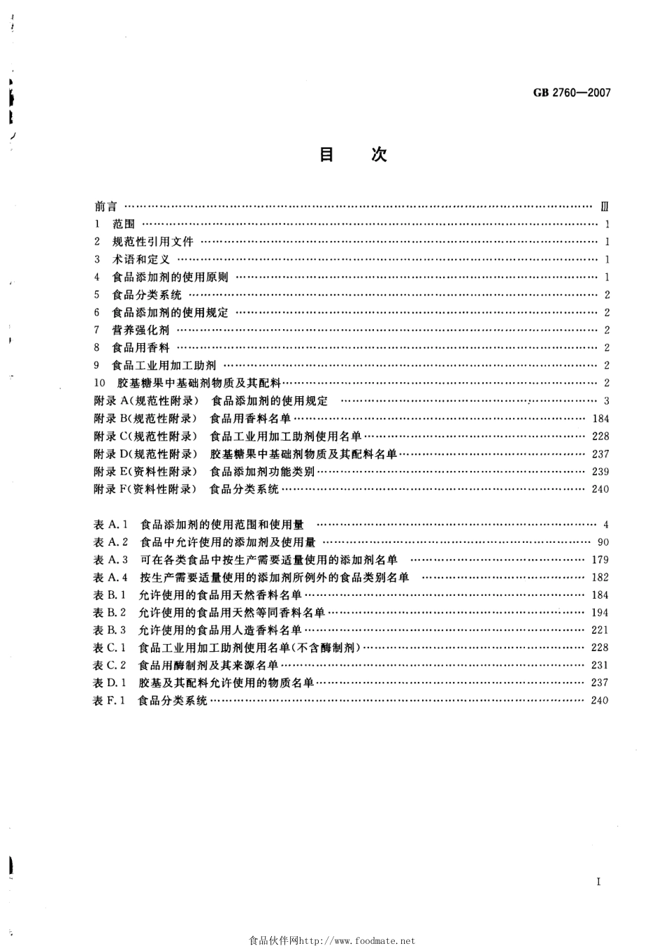 GB 2760-2007 食品添加剂卫生标准.pdf_第2页
