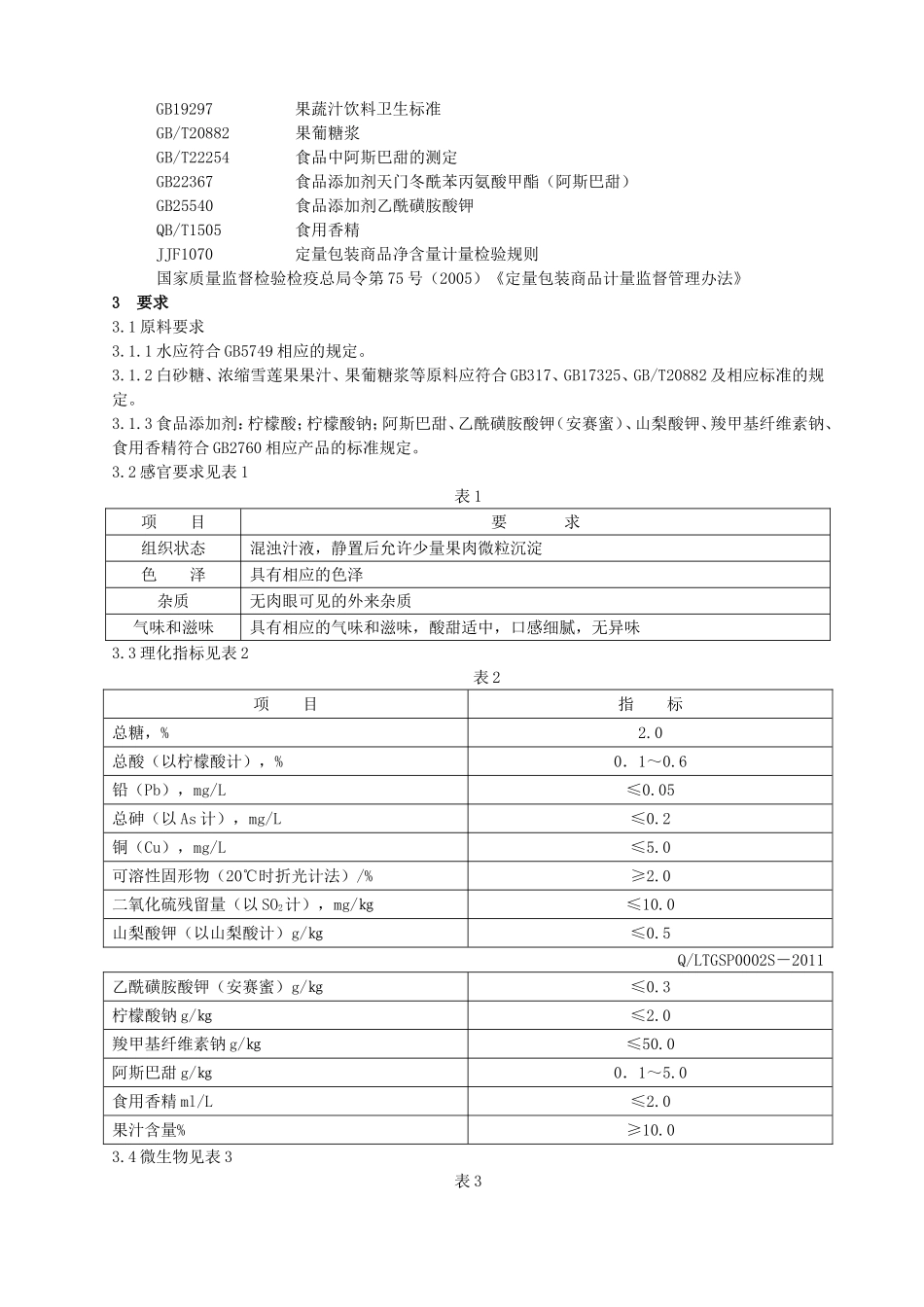 QLTGSP 0002 S-2011 毕节市老土哥饮料厂 雪莲果果汁饮料.doc_第3页