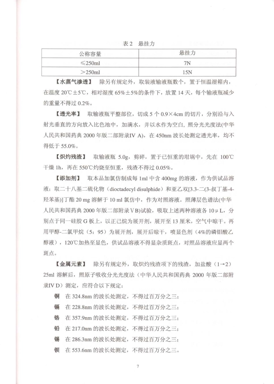 YBB 0001-2002 低密度聚乙烯输液瓶..pdf_第3页