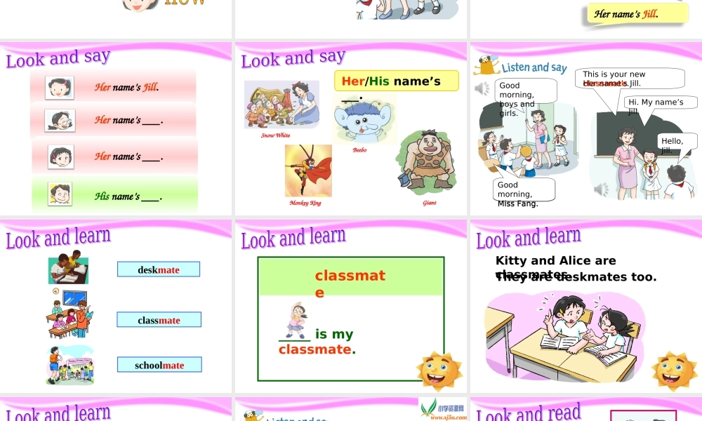 【沪教牛津版（三起）】四年级上册英语课件 Unit1 Meeting new people 1.ppt