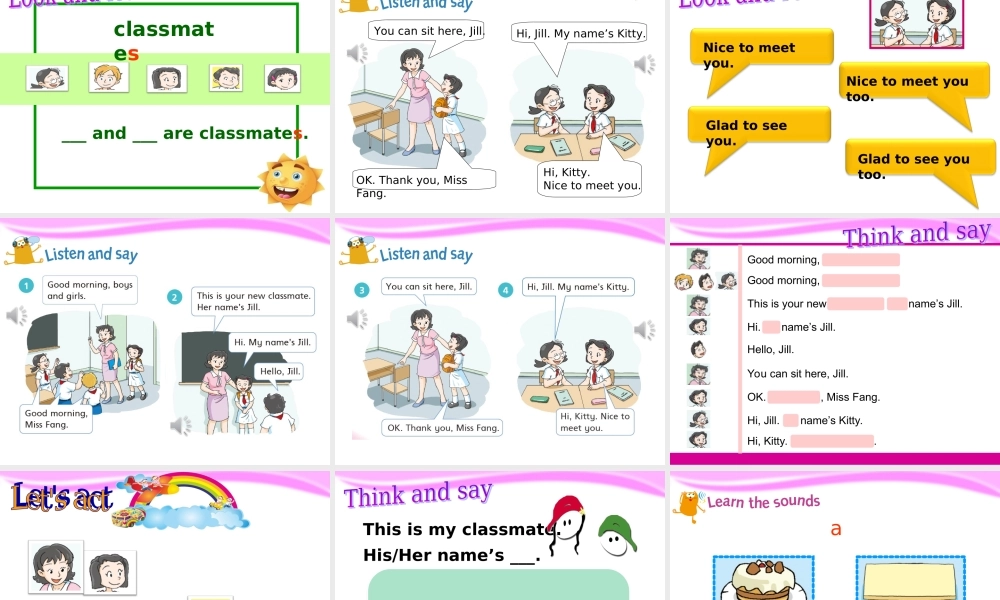 【沪教牛津版（三起）】四年级上册英语课件 Unit1 Meeting new people 1.ppt