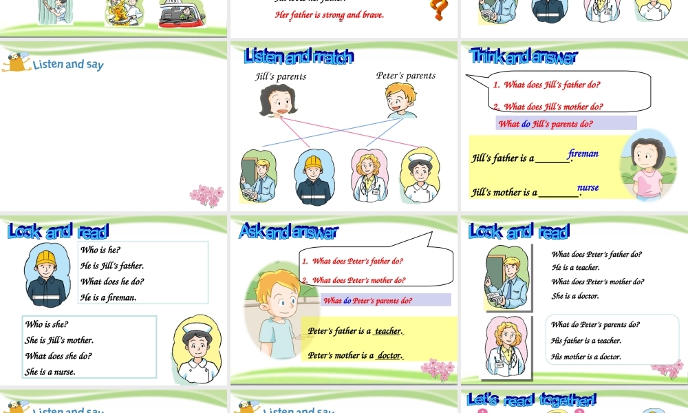 【沪教牛津版（三起）】四年级上册英语课件 Unit6-My-parents-period2.ppt