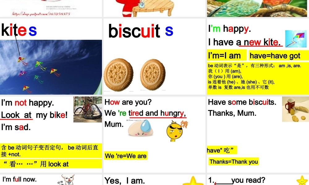 【沪教牛津版（三起）】四年级上册英语课件 Unit3 Are you happy（2）.ppt