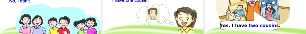 【沪教牛津版（三起）】四年级上册英语课件 Unit4 Do you have any cousins（2）.ppt