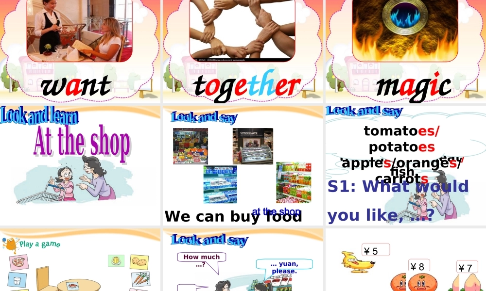 【沪教牛津版（三起）】四年级上册英语课件 Unit8 At the shop（1）.ppt