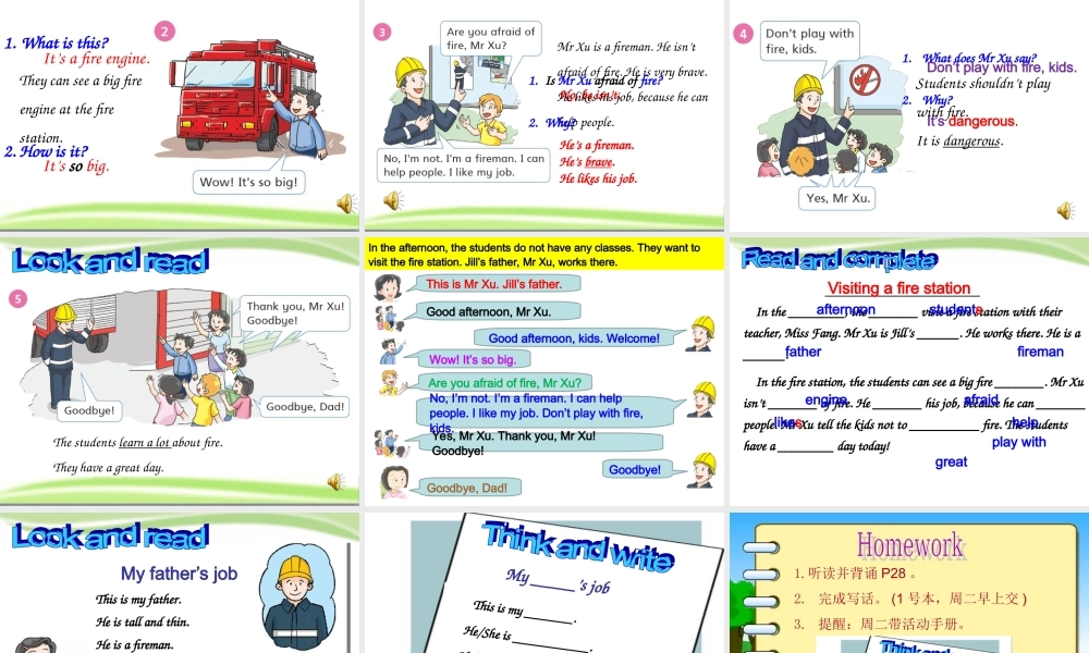 【沪教牛津版（三起）】四年级上册英语课件 Unit6-My-parents-period3.ppt