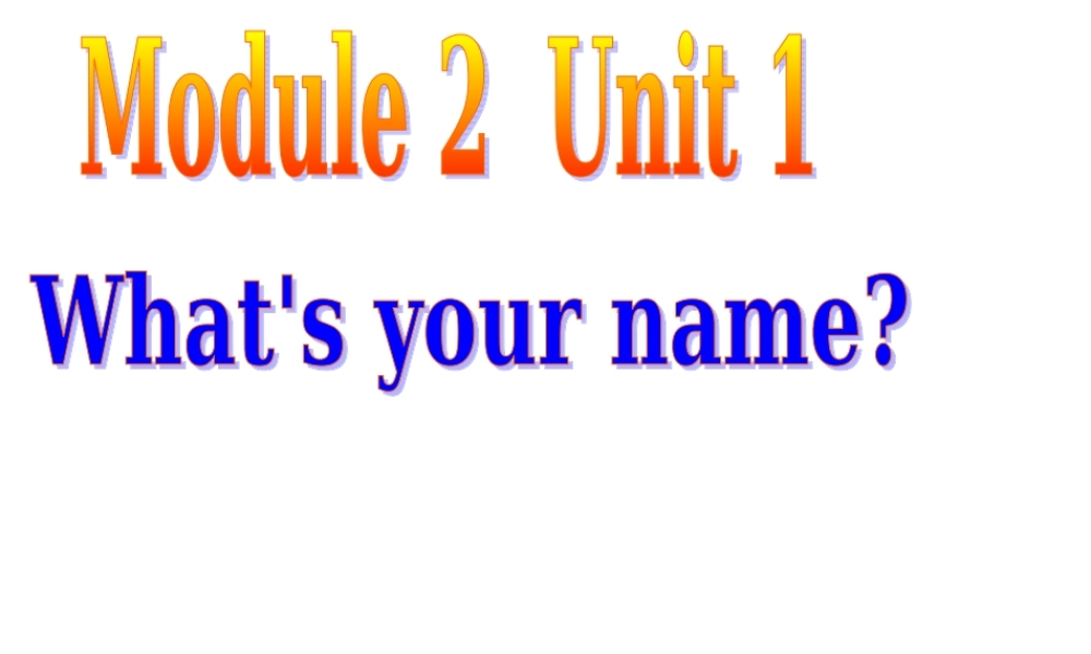 外研版（一起）一上Module 2《Unit 2 I’m a boy》ppt课件3.ppt