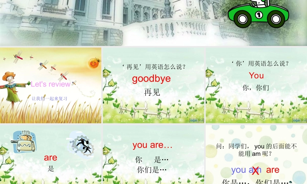 外研版（一起）一上Module 1《Unit 2 How are you》ppt课件1.ppt