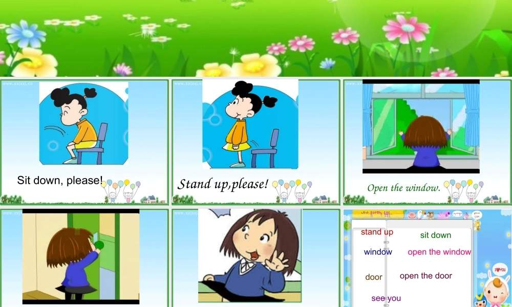 外研版（一起）一上Module 3《Unit 1 Sit down》ppt课件4.ppt