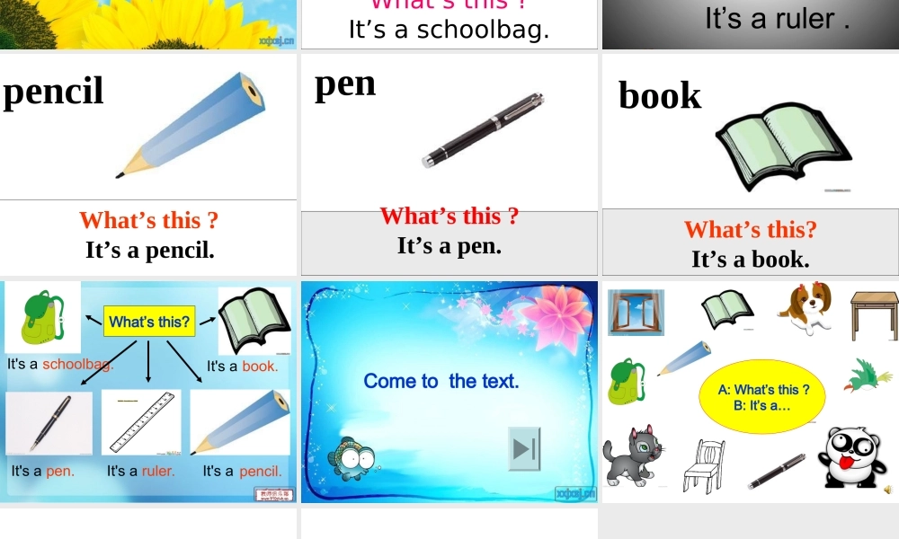 外研版（一起）一上Module 6《Unit 1 What’s this》ppt课件2.ppt