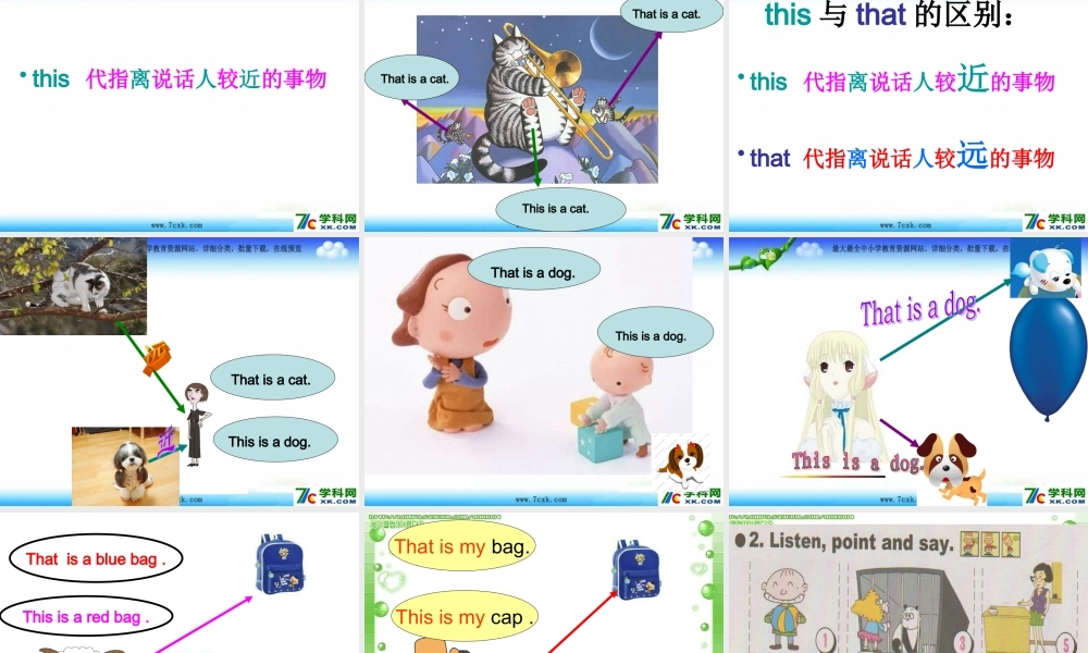 外研版（一起）一上Module 5《Unit 2 This is a yellow cat》ppt课件2.ppt