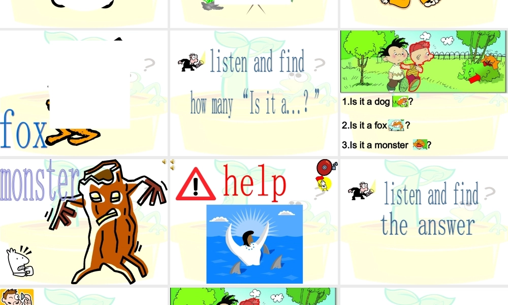 外研版（一起）一上Module 7《Unit 1 Is it a dog》ppt课件1.ppt