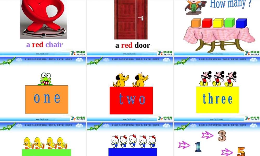 外研版（一起）一上Module 8《Unit 1 How many》ppt课件3.ppt