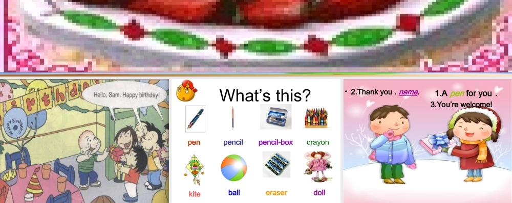 外研版（一起）一上Module 9《Unit 2 Happy birthday》ppt课件1.ppt