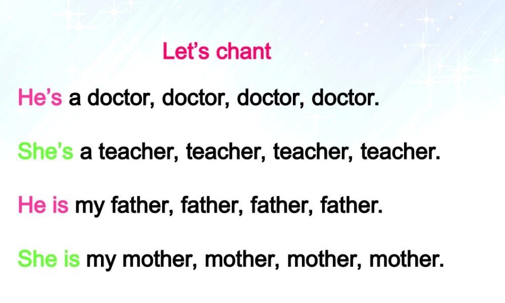 外研版（一起）一下Module 1《Unit 2 She’s a nurse》ppt课件5.ppt