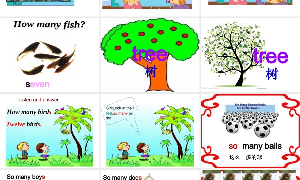 外研版（一起）一下Module 3《Unit 2 How many green birds》ppt课件4.ppt