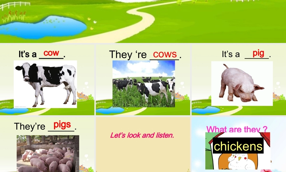 外研版（一起）一下Module 5《Unit 1 They’re cows》ppt课件2.ppt