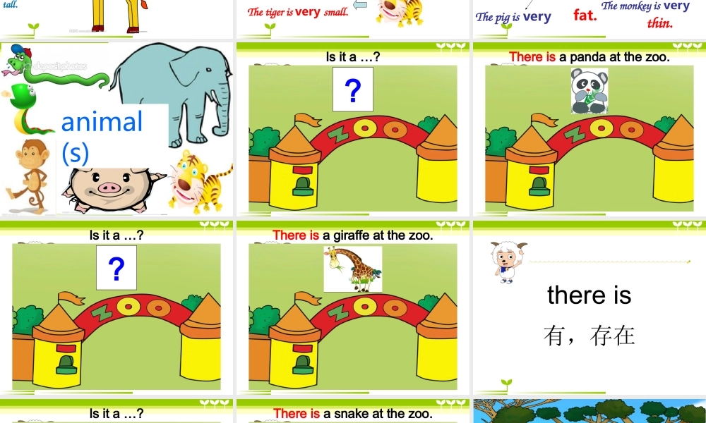 外研版（一起）一下Module 7《Unit 1 There is a cat in the tree》ppt课件4.ppt