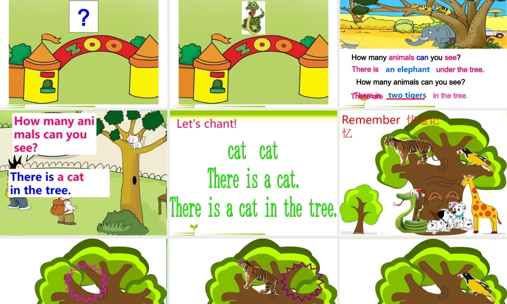 外研版（一起）一下Module 7《Unit 1 There is a cat in the tree》ppt课件4.ppt