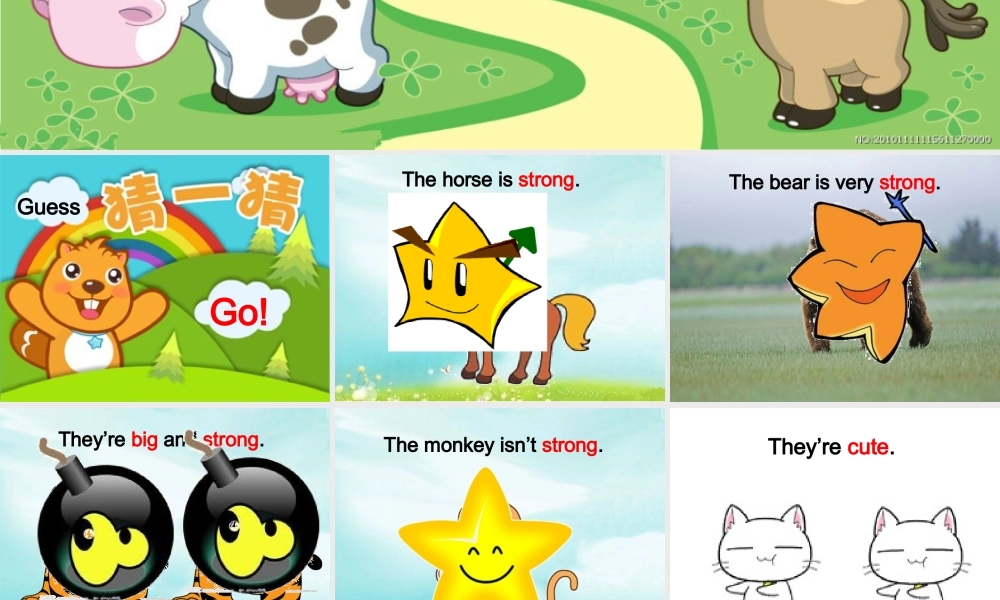 外研版（一起）一下Module 6《Unit 2 They’re little and cute》ppt课件4.ppt