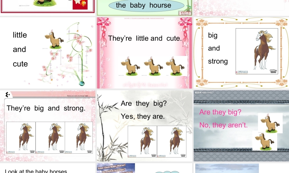 外研版（一起）一下Module 6《Unit 2 They’re little and cute》ppt课件3.ppt