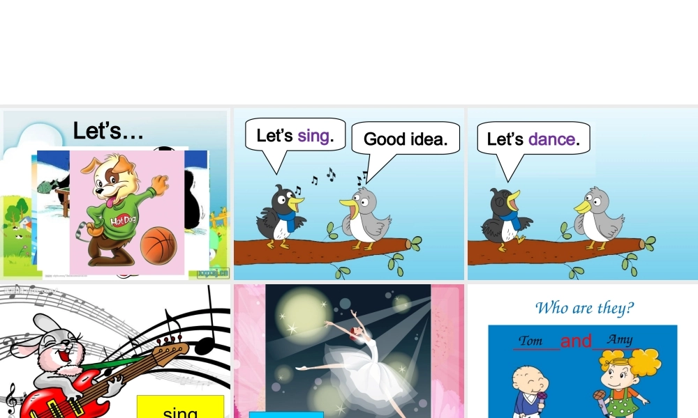 外研版（一起）一下Module 10《unit 2 Let's sing!l》ppt课件.ppt