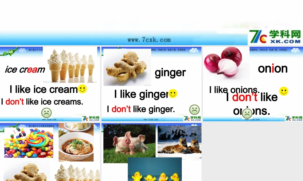 外研版（一起）二上Module 2《Unit 2 I don’t like ginger》ppt课件3.ppt