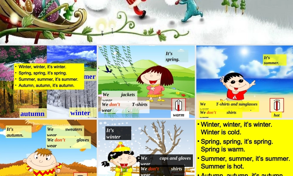 Module 9《Unit 1 It’s winter》ppt课件1.ppt