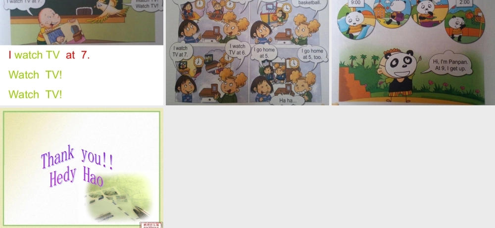 Module 5《Unit 2 I go home at 5》ppt课件1.ppt