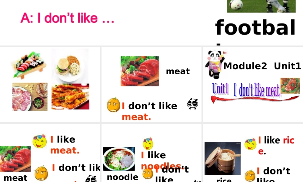 外研版（一起）二上Module 2《Unit 1 I don’t like meat》ppt课件4.ppt