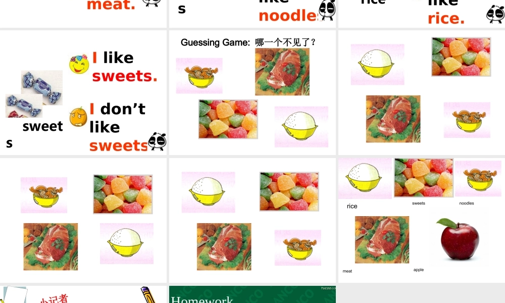 外研版（一起）二上Module 2《Unit 1 I don’t like meat》ppt课件4.ppt