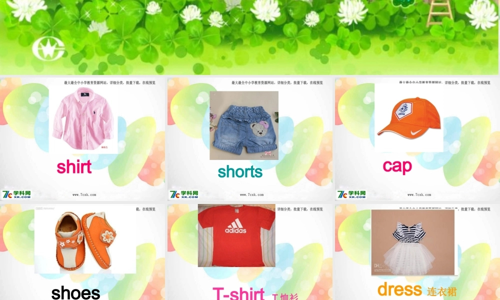 外研版（一起）二上Module 4《Unit 1 Sam like T-shirts》ppt课件4.ppt