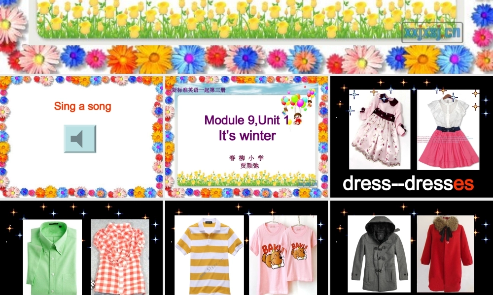 外研版（一起）二上Module 9《Unit 1 It’s winter》ppt课件3.ppt