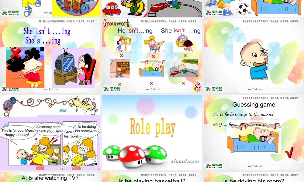 外研版（一起）二下Module 3《Unit 1 Sam isn’t tidying his room》ppt课件2.ppt