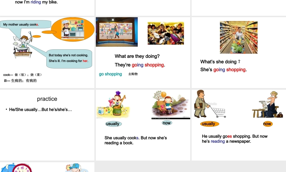 外研版（一起）二下Module 6《Unit 2 My grandma usually cooks》ppt课件3.ppt