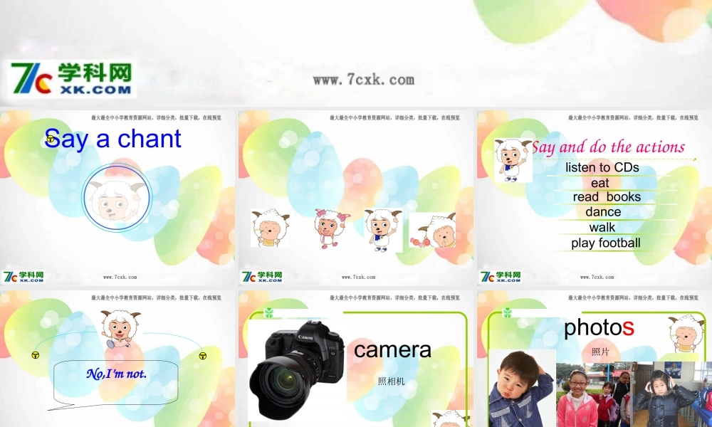 外研版（一起）二下Module 2《Unit 1 She’s listening to the radio》ppt课件1.ppt