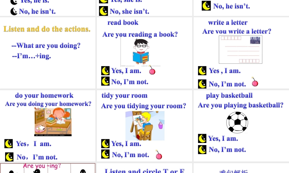 外研版（一起）二下Module 3《Unit 2 Are you doing your homework》ppt课件3.ppt