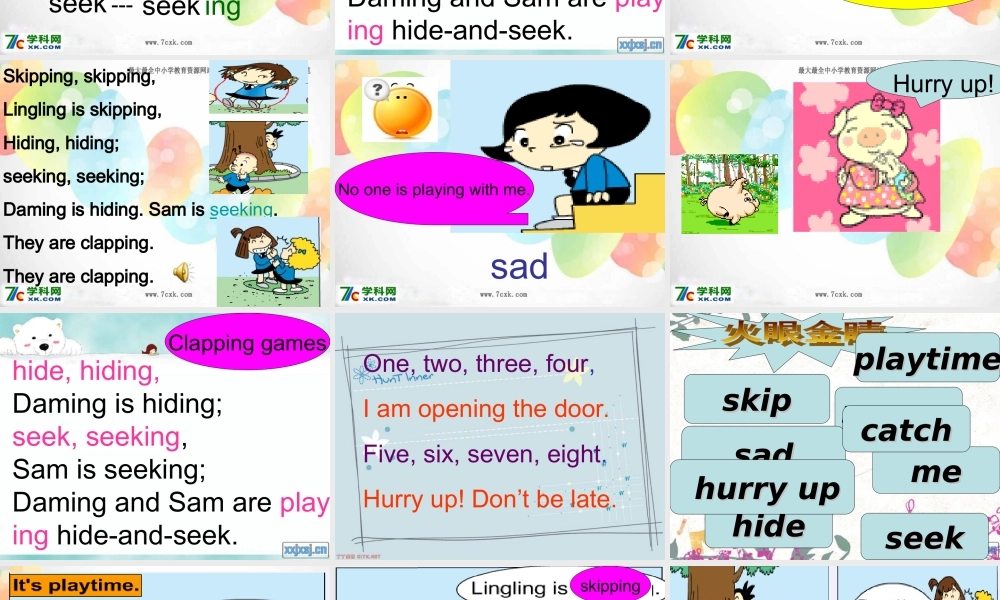 外研版（一起）二下Module 5《Unit 1 Lingling is skipping》ppt课件3.ppt