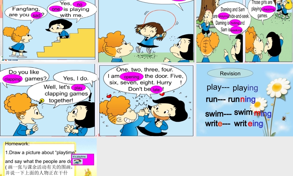 外研版（一起）二下Module 5《Unit 1 Lingling is skipping》ppt课件3.ppt