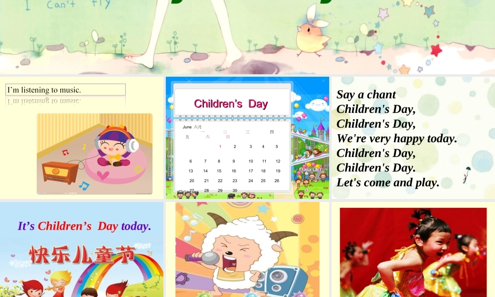 外研版（一起）二下Module 7《Unit 1 It’s Children’s Day today》ppt课件1.ppt