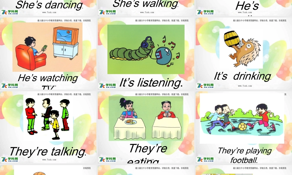 外研版（一起）二下Module 4《Unit 2 What’s he doing》ppt课件1.ppt