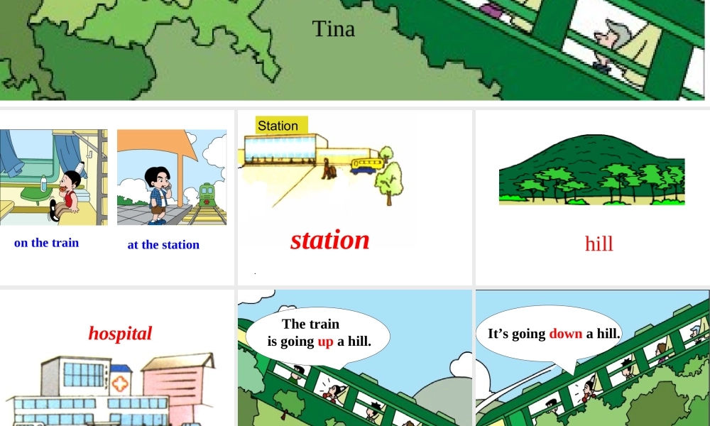 外研版（一起）二下Module 8《Unit 1 The train is going up a hill》ppt课件4.ppt